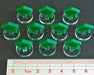 LITKO House Markers, Green (10)-Tokens-LITKO Game Accessories