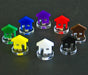 LITKO House Markers Compatible with the Power Grid, Green (10)-Tokens-LITKO Game Accessories