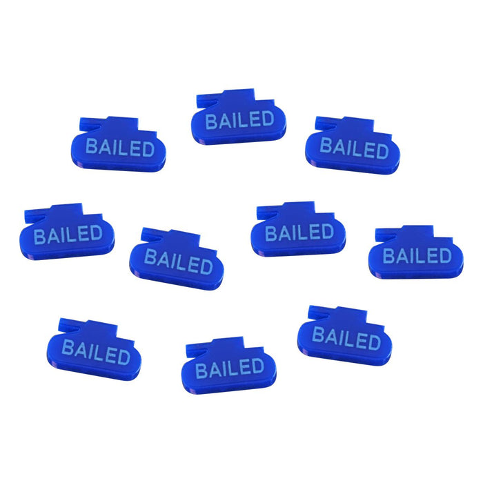 LITKO Tank Bailed Tokens, Blue (10)-Tokens-LITKO Game Accessories