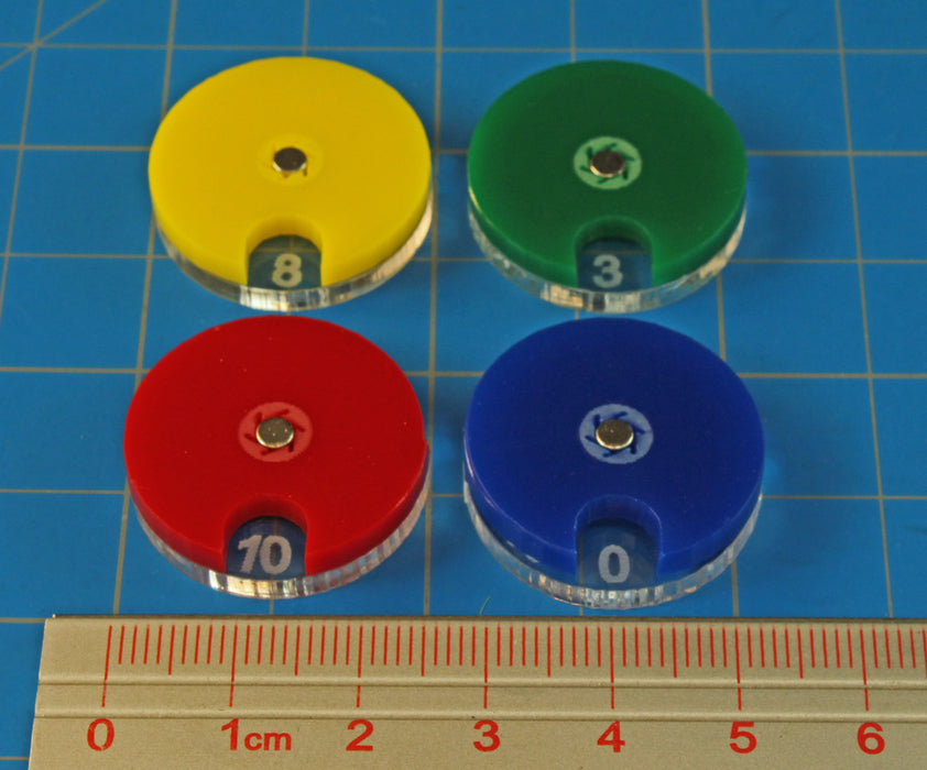 LITKO Multi-color Dial Set (4) - LITKO Game Accessories