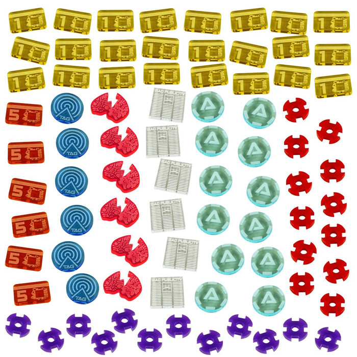 Android Netrunner Token Box Upgrade Token Set | Android: Netrunner LCG — LITKO Game Accessories