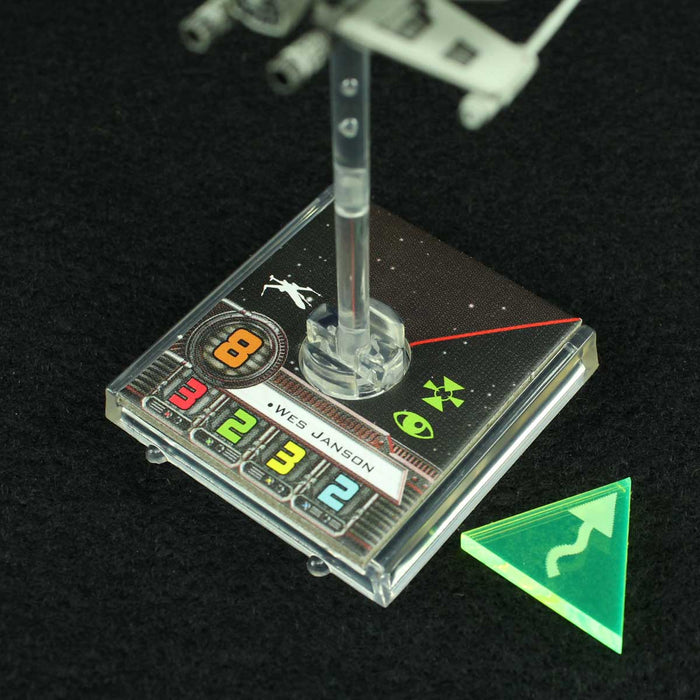 LITKO Space Fighter Evade Tokens, Fluorescent Green (10)-Tokens-LITKO Game Accessories