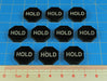LITKO Hold Tokens, Black (10)-Tokens-LITKO Game Accessories