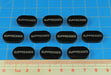 LITKO Suppressed Tokens, Black (10)-Tokens-LITKO Game Accessories