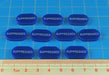 LITKO Suppressed Tokens, Blue (10)-Tokens-LITKO Game Accessories