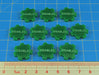 LITKO Disabled Tokens, Green (10)-Tokens-LITKO Game Accessories