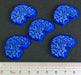 LITKO Big Brain Tokens, Blue (5)-Tokens-LITKO Game Accessories