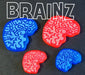 LITKO Big Brain Tokens, Blue (5)-Tokens-LITKO Game Accessories