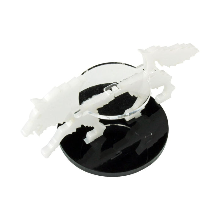 LITKO Wolf Character Mount with 40mm Circular Base, White-Character Mount-LITKO Game Accessories