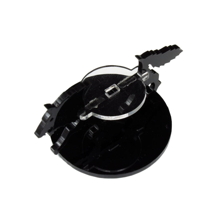 LITKO Wolf Character Mount with 50mm Circular Base, Black-Character Mount-LITKO Game Accessories