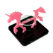 LITKO Unicorn Character Mount with 2-inch Square Base, Pink-Character Mount-LITKO Game Accessories