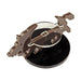 LITKO Boar Character Mount with 40mm Circular Base, Brown - LITKO Game Accessories