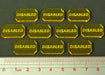 LITKO Space Wing Disabled Tokens, Transparent Yellow (10)-Tokens-LITKO Game Accessories
