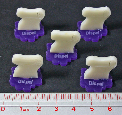 LITKO Dispel Markers Compatible with Warhammer Fantasy Battle (5)-Tokens-LITKO Game Accessories