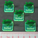 LITKO Fantasy Battle Rallied Markers, Fluorescent Green & Green (5)-Tokens-LITKO Game Accessories