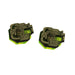 LITKO Space Wing Drone Dials, Translucent Grey & Fluorescent Green (2) - LITKO Game Accessories