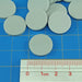 LITKO 18mm Circular Game Tokens, Grey (25)-Tokens-LITKO Game Accessories