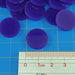 LITKO 18mm Circular Game Tokens, Purple (25)-Tokens-LITKO Game Accessories