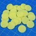 LITKO 18mm Circular Game Tokens, Ivory (25)-Tokens-LITKO Game Accessories