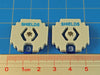 LITKO Space Fighter Shield Dials, Fluorescent Blue & Grey (2) - LITKO Game Accessories