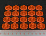 LITKO Pin Token Set Compatible with GoA, Fluorescent Orange (20)-Tokens-LITKO Game Accessories