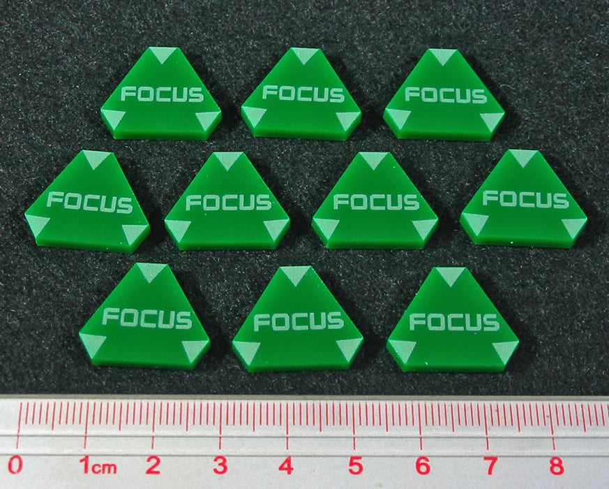 SW: Assault Focus Tokens, Green (10)-Tokens-LITKO Game Accessories