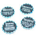 LITKO Heroic Triumph Token Set Compatible with AoS: 1st Edition, Transparent Light Blue (4)-Tokens-LITKO Game Accessories