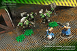 LITKO Orc Blood Splat Tokens, Green (5)-Tokens-LITKO Game Accessories