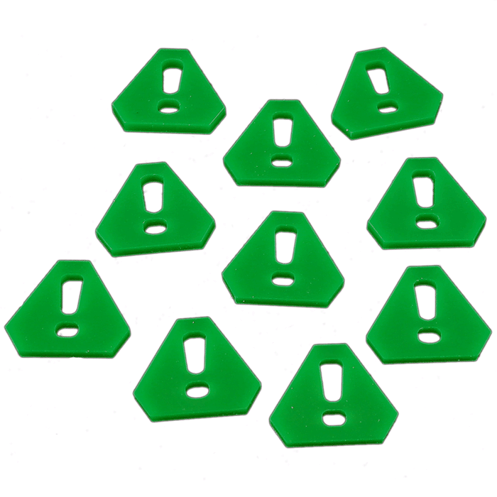 Ready Action Tokens, Green (10)-Tokens-LITKO Game Accessories