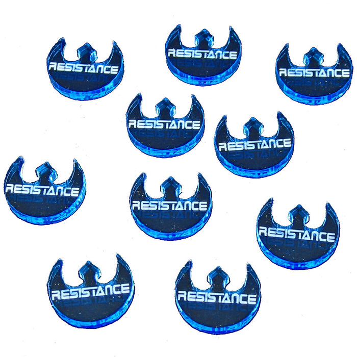 Star Token Colorful Blue Star Tokens