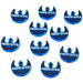 Resistance Faction Tokens, Fluorescent Blue (10)-Tokens-LITKO Game Accessories