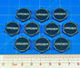 Order Faction Tokens, Translucent Grey (10)-Tokens-LITKO Game Accessories