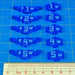 LITKO Space Fighter Resistance Place Holder Token Set #1-5, Fluorescent Blue (10)-Tokens-LITKO Game Accessories