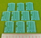 Dropzone, Building Damage Tokens, Transparent Light Blue (10)-Tokens-LITKO Game Accessories