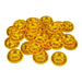 LITKO Thrones LCG, Gold Coin Tokens, Transparent Yellow (26)-Tokens-LITKO Game Accessories