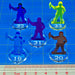 LITKO Player Pawn Upgrade Set Compatible with Pandemic: State of Emergency (5)-Tokens-LITKO Game Accessories