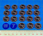 Power Plant Upgrade Set, Translucent Blue and Red (20)-Tokens-LITKO Game Accessories