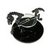 LITKO Skeletal Steed Character Mount with 50mm Circular Base, Black-Character Mount-LITKO Game Accessories