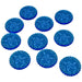 LITKO Cthulhu Mini Sealed Gate Tokens, Fluorescent Blue (10)-Tokens-LITKO Game Accessories