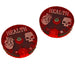 LITKO Cthulhu Health Dials, Fluorescent Pink and Translucent Red (2) - LITKO Game Accessories