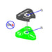 LITKO Space Fighter Action Dials, Fluorescent Green & Translucent Grey (2)-Status Dials-LITKO Game Accessories