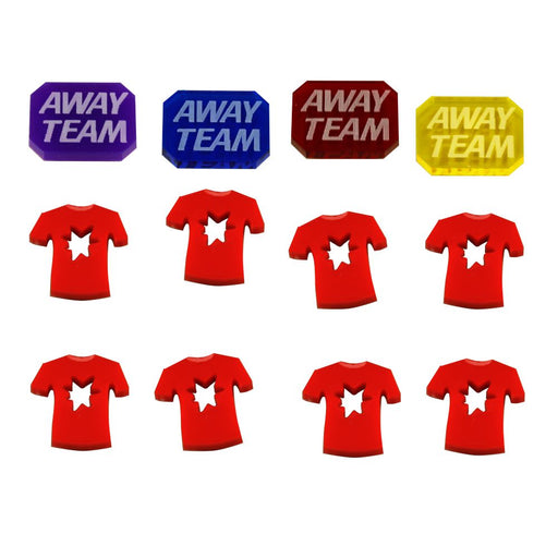 LITKO Away Team Token Set Compatible with Star Trek: Frontiers (12)-Tokens-LITKO Game Accessories