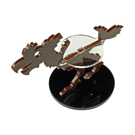 LITKO Terror Bird Character Mount with 50mm Circular Base, Brown-Character Mount-LITKO Game Accessories