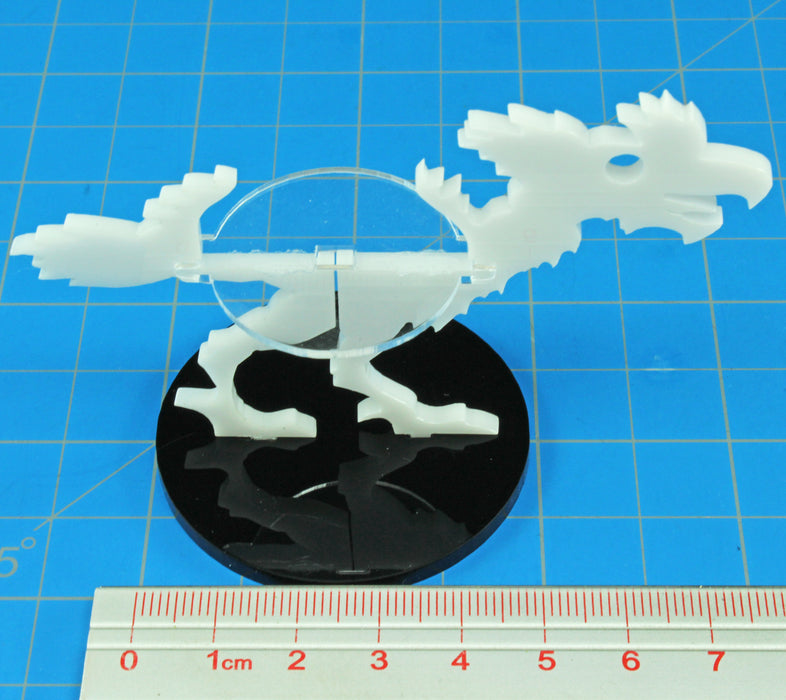 LITKO Terror Bird Character Mount with 50mm Circular Base, White-Character Mount-LITKO Game Accessories