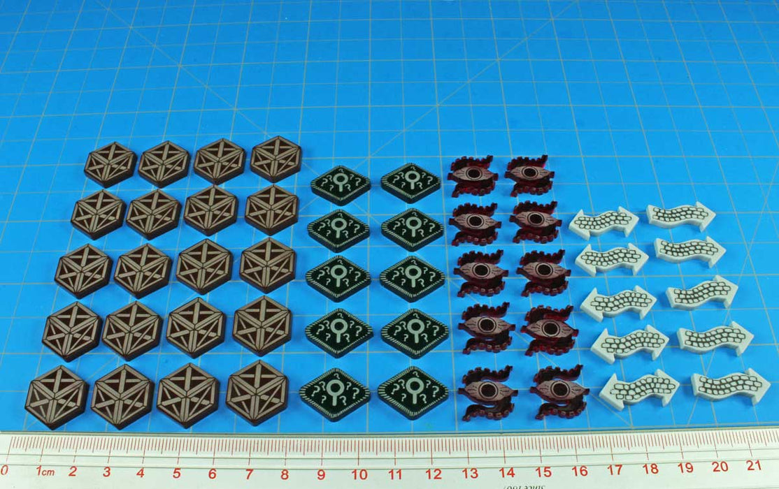 Horror Game Adventure Token Set | Arkham Horror Card Game Horror Game Adventure Token Set | Arkham Horror Card Game