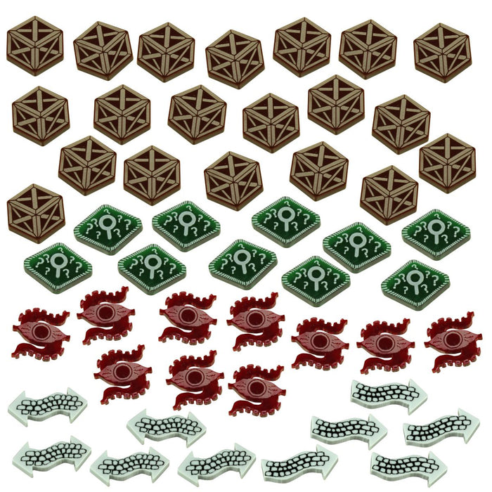 Horror Game Adventure Token Set | Arkham Horror Card Game LITKO Game Accessories Horror Game Adventure Token Set | Arkham Horror Card Game LITKO Game Accessories
