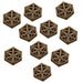 LITKO Horror Card Game Resource Tokens, Brown (10)-Tokens-LITKO Game Accessories