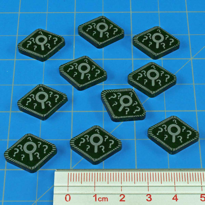 Horror Game Clue Tokens | Arkham Horror Card Game LITKO Game Accessories Horror Game Clue Tokens | Arkham Horror Card Game LITKO Game Accessories