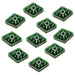 LITKO Horror Card Game Clue Tokens, Translucent Green (10)-Tokens-LITKO Game Accessories