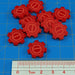 Immobilized Gear Tokens, Red  (10) - LITKO Game Accessories